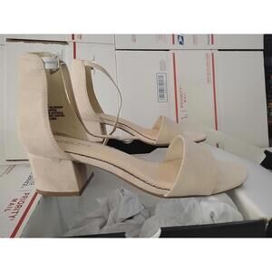 London Fog LFW-NIKKI BEIGE NUDE DRESS SHOES heel Womens Size 8.5 M US - #Trl8